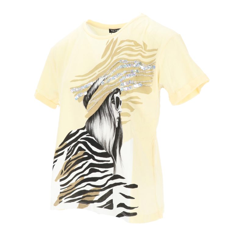 Γυναικεία T-Shirt Κοντομάνικα με Σχέδιο Girl