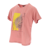 Γυναικέιο T-Shirt με Στάμπα Στο Μπροστινό Μέρος
