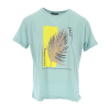 Γυναικέιο T-Shirt με Στάμπα Στο Μπροστινό Μέρος