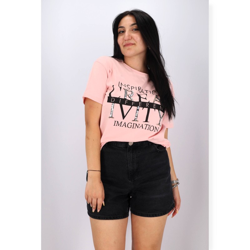 Γυναικεία T-Shirt Inspiration Κοντομάνικο Γυναικεία T-Shirt Inspiration Κοντομάνικο