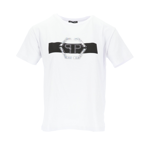 Γυναικεία T-Shirt Κοντομάκια Με Λογότυπο στο Μπροστινό Μέρος
