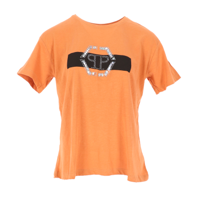 Γυναικεία T-Shirt Κοντομάκια Με Λογότυπο στο Μπροστινό Μέρος