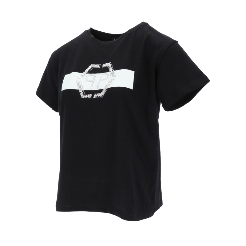 Γυναικεία T-Shirt Κοντομάκια Με Λογότυπο στο Μπροστινό Μέρος Γυναικεία T-Shirt Κοντομάκια Με Λογότυπο στο Μπροστινό Μέρος