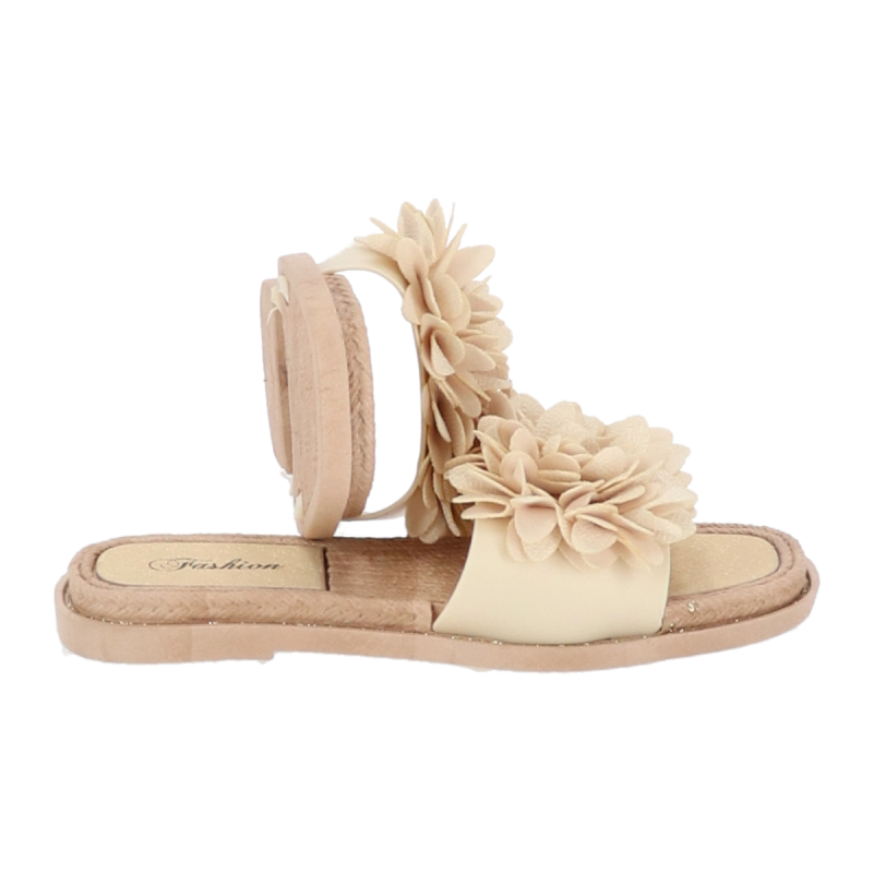 Fashion Γυναικείες Παντόφλες με Λουλούδια