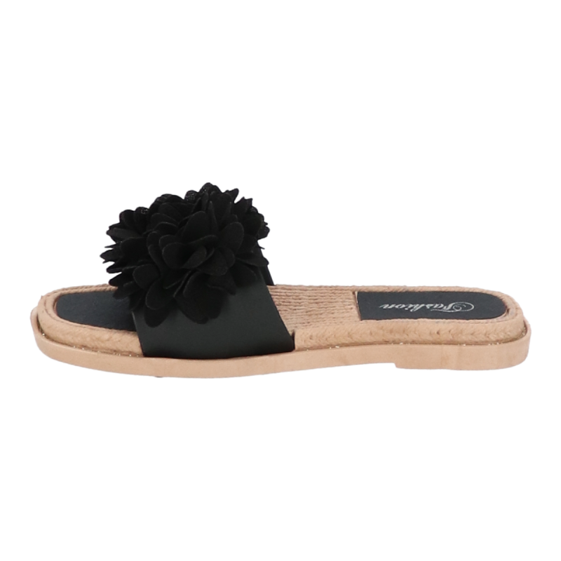 Fashion Γυναικείες Παντόφλες με Λουλούδια
