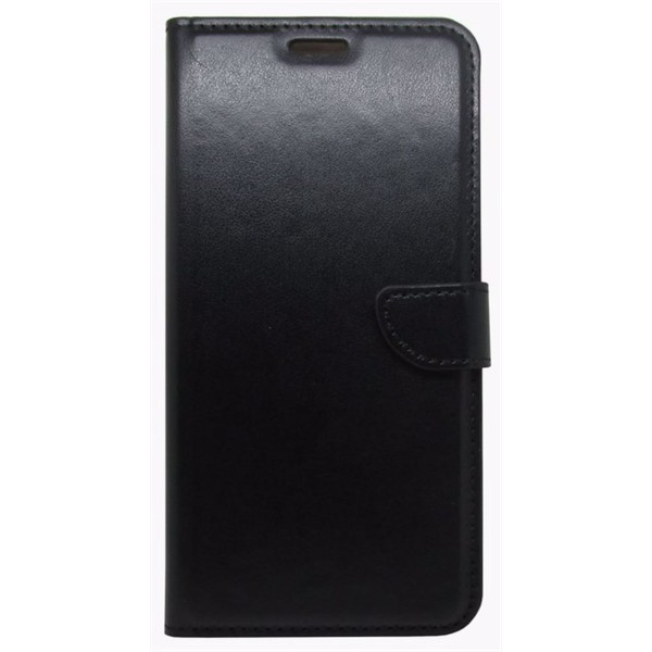 New Case Θήκη Book Wallet Πορτοφόλι Μαύρο (Iphone Xs Max)