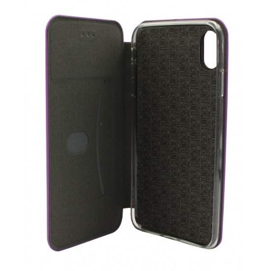 JEL Θήκη Magnet Book Μωβ (Iphone Xs Max)