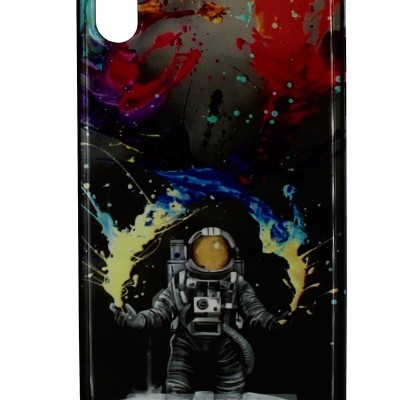 Oba Style Back Cover Θήκη Με Σχέδιο Αστροναύτης (Iphone Xs Max)