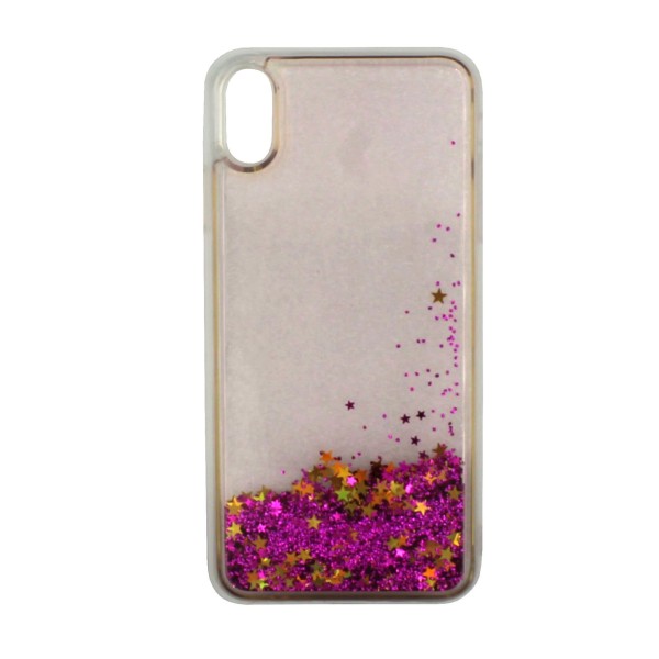 Meiyue Back Cover Θήκη Σιλικόνης Με Κινούμενη Χρυσόσκονη (Iphone Xs Max)