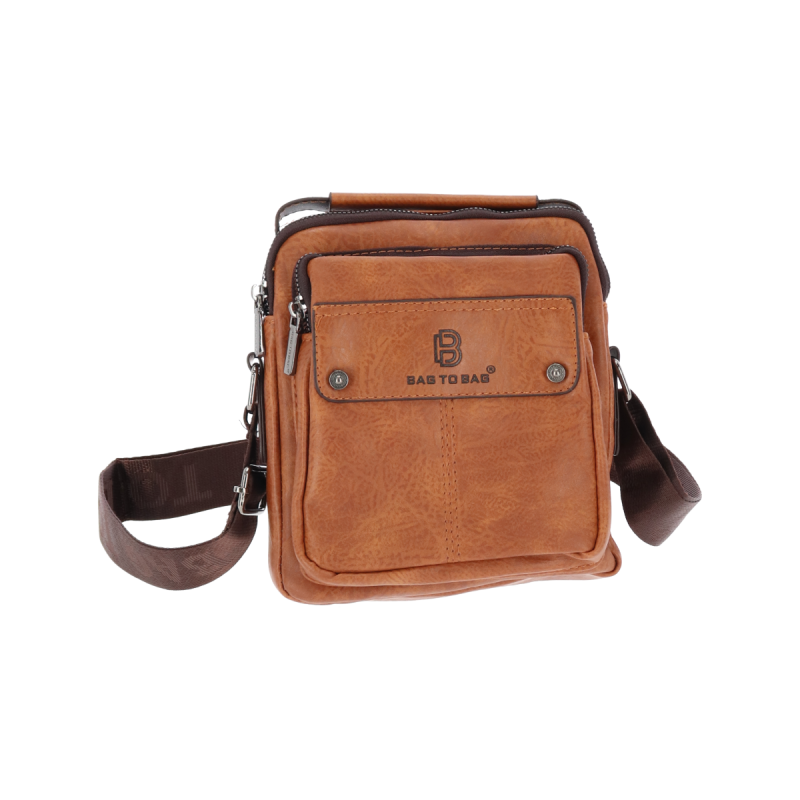 Bag To Bag Ανδρικό Τσαντάκι Χιαστή απο Δερματινή