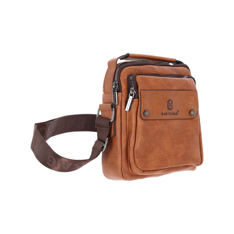 Bag To Bag Ανδρικό Τσαντάκι Χιαστή απο Δερματινή
