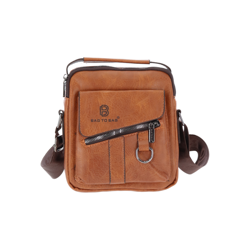 Bag To Bag Ανδρικό Τσαντάκι Χιαστί απο Δερματίνη