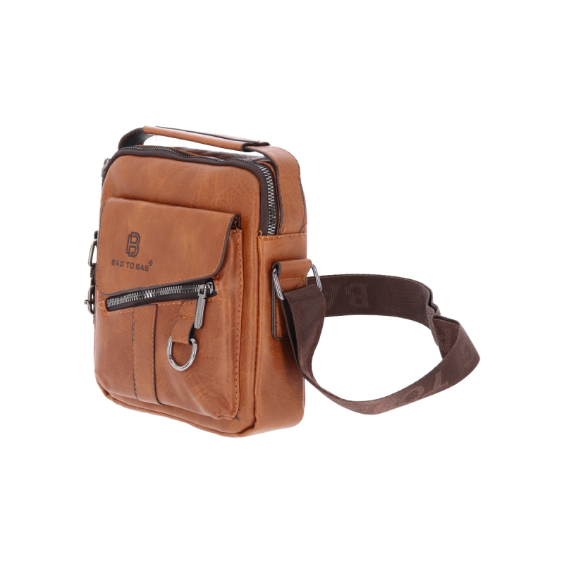 Bag To Bag Ανδρικό Τσαντάκι Χιαστί απο Δερματίνη