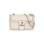 Bag To Bag Τσάντα Γυναικεία Χιαστί  Δερματίνη Με Κρόκο Σχέδιο