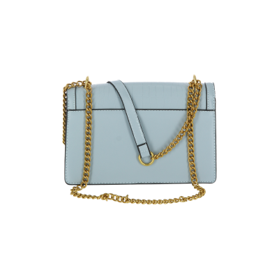 Bag To Bag Τσάντα Γυναικεία Χιαστί  Δερματίνη Με Κρόκο Σχέδιο