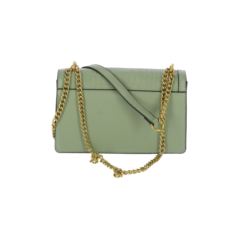 Bag To Bag Τσάντα Γυναικεία Χιαστί  Δερματίνη Με Κρόκο Σχέδιο