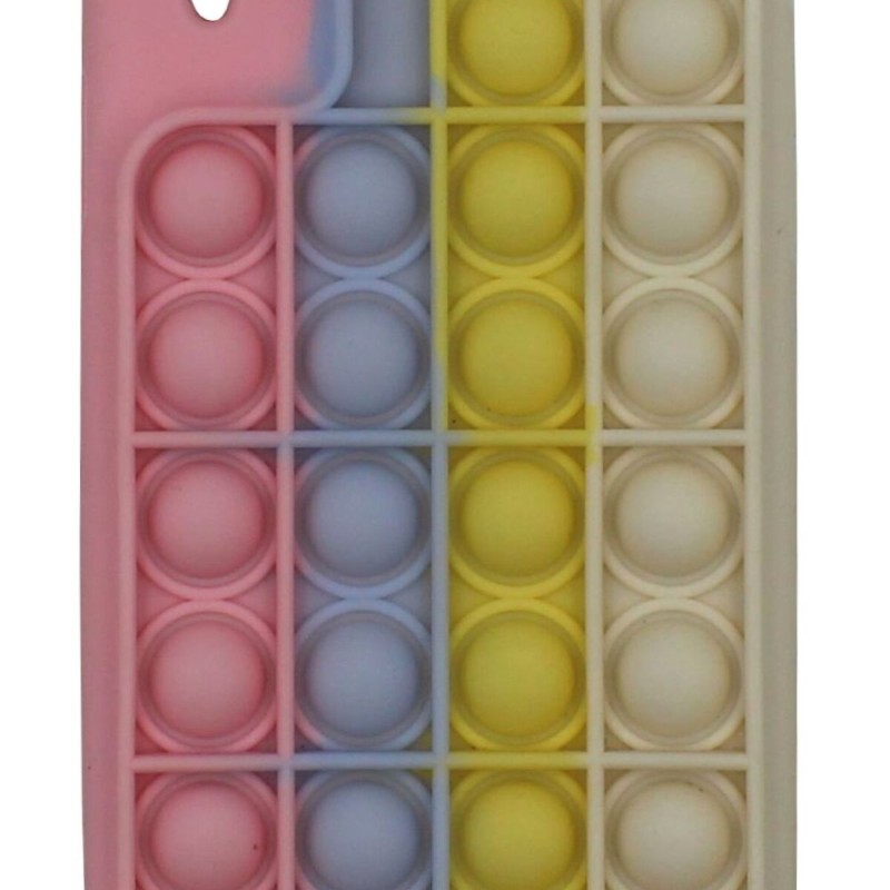 Θήκη Back Cover Σιλικόνης Pop It Πολύχρωμο (Iphone XR) Θήκη Back Cover Σιλικόνης Pop It Πολύχρωμο (Iphone XR)