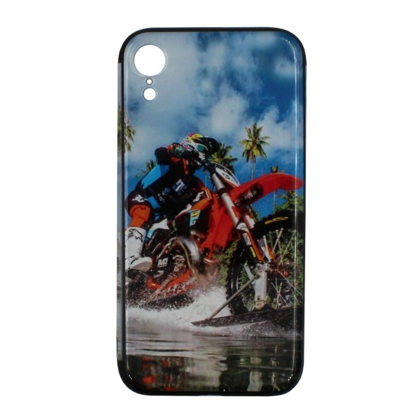 Oba Style Back Cover Θήκη Με Σχέδιο Μηχανή (Iphone XR)