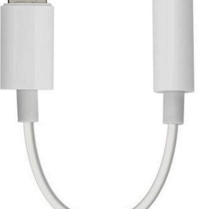 Ezra AD01 Αντάπτορας Iphone Με Θύρα AUX Άσπρο
