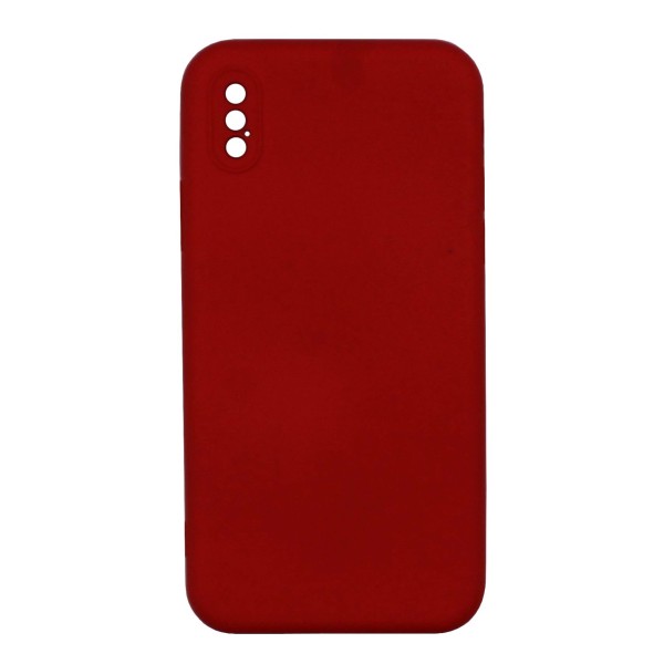 Siipro Back Cover Θήκη Silicone Case Κόκκινο (Iphone X & Iphone Xs)