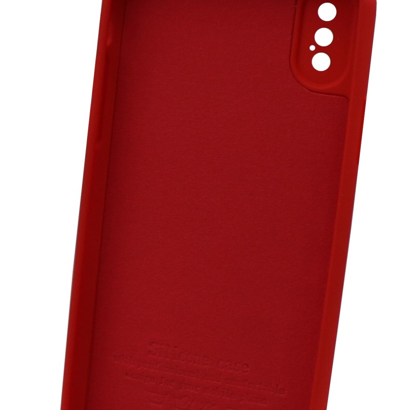 Siipro Back Cover Θήκη Silicone Case Κόκκινο (Iphone X & Iphone Xs)