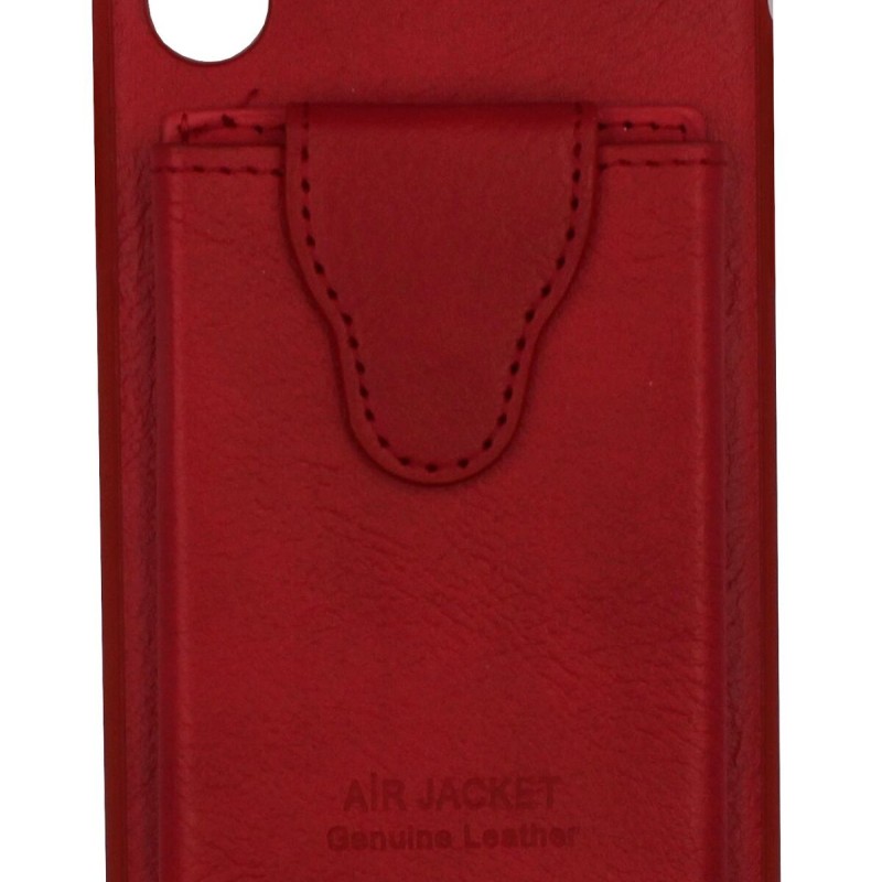 Air Jacket Back Cover Θήκη Δερματίνης Με Χώρο Για Κάρτες (Iphone X & Iphone Xs)