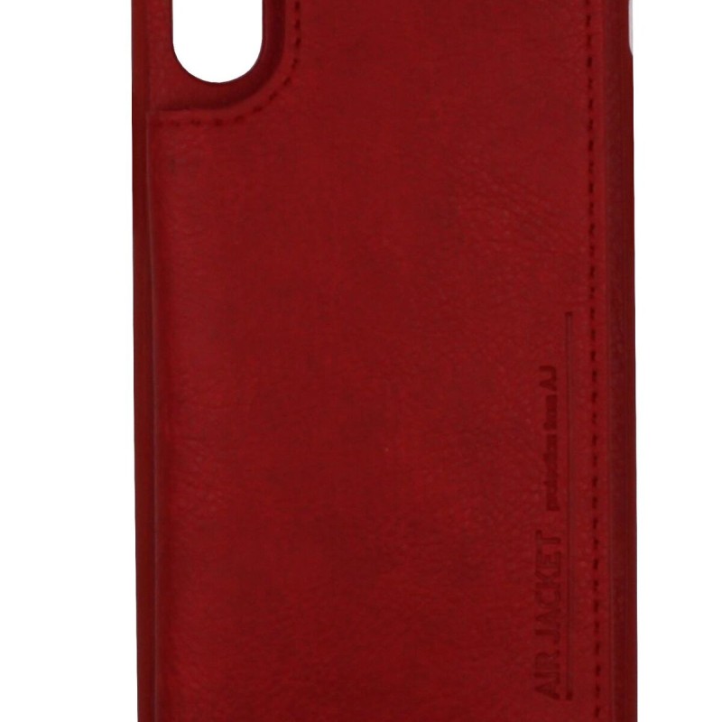Air Jacket Back Cover Θήκη Με Χώρο Για Κάρτες Κόκκινο (Iphone X & Iphone Xs)