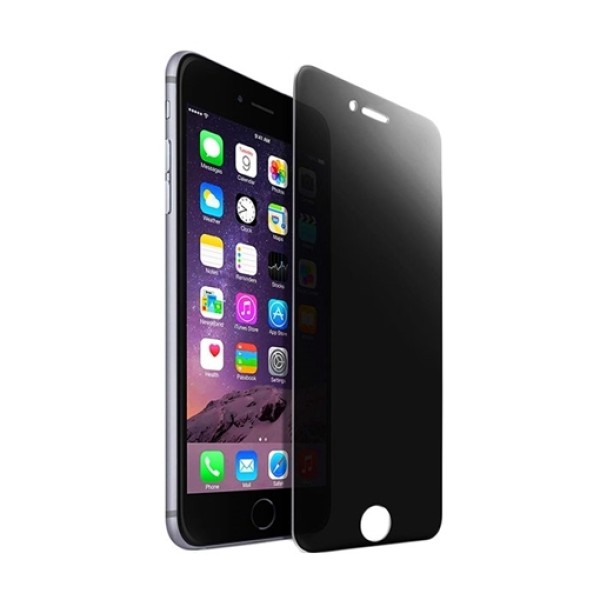 Privacy Fullscreen Tempered Glass (Iphone 7 Plus/ Iphone 8 Plus) Μαύρο