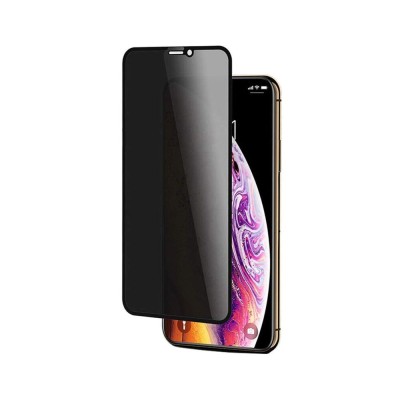 Privacy Fullscreen Tempered Glass Μαύρο (Iphone XR & Iphone 11)