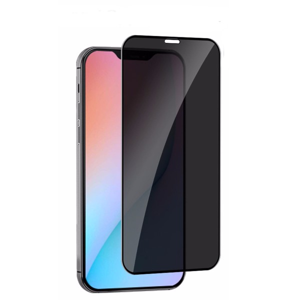 Privacy Fullscreen Tempered Glass (Iphone 12 Mini) Μαύρο