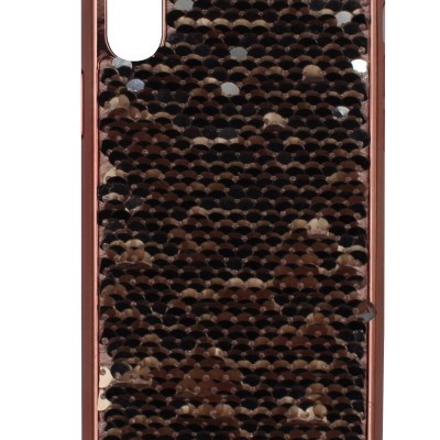 Back Cover Θήκη Σιλικόνης Με Παγιέτες (Iphone X & Iphone Xs)