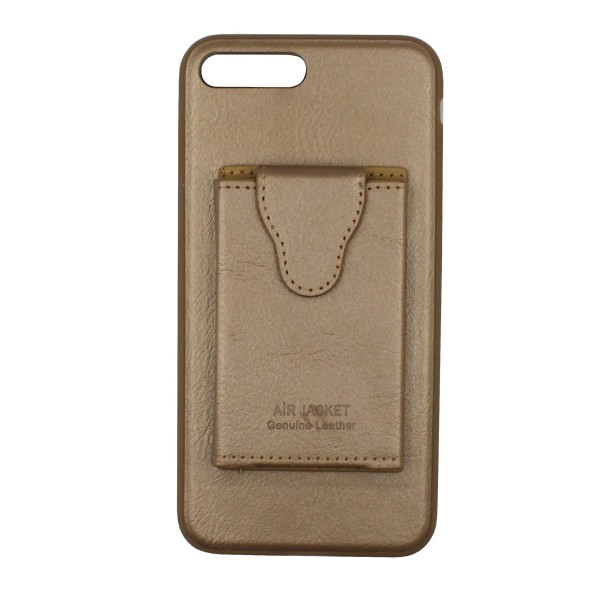 Air Jacket Back Cover Θήκη Δερματίνης Με Χώρο Για Κάρτες (Iphone 7 Plus & Iphone 8 Plus)