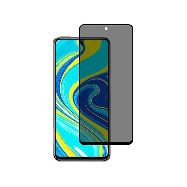 Privacy Tempered Glass Fullscreen Μαύρο (Xiaomi Redmi Note 9s & Xiaomi Redmi Note 9 Pro & Xiaomi Redmi Note 9 Pro Max & Xiaomi Poco X3 & Xiaomi Poco X4 Pro)