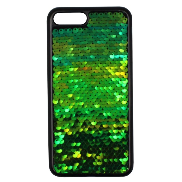 Back Cover Θήκη Σιλικόνης Με Παγιέτες (Iphone 7 Plus & Iphone 8 Plus)