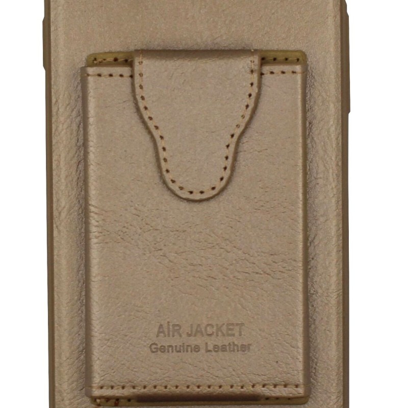 Air Jacket Back Cover Θήκη Δερματίνης Με Χώρο Για Κάρτες (Iphone 6 Plus)