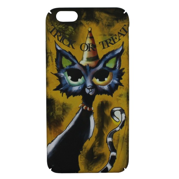 Air Jacket Back Cover Θήκη Πλαστική Με Γάτα (Iphone 6 Plus)