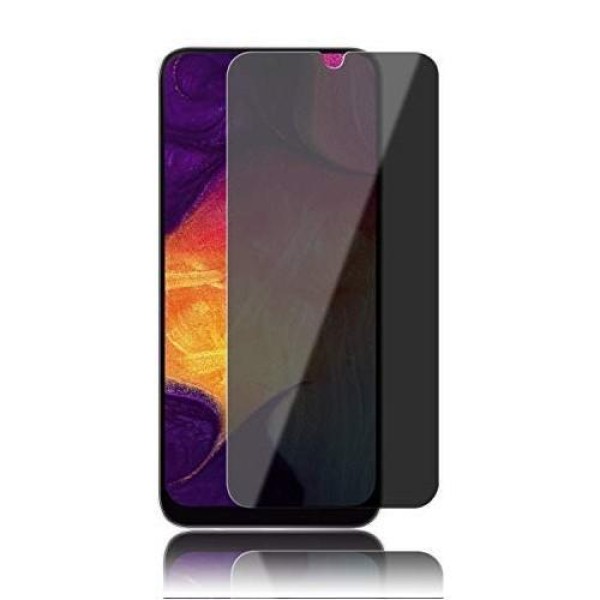 Privacy Fullscreen Tempered Glass (Samsung Galaxy A71) Μαύρο