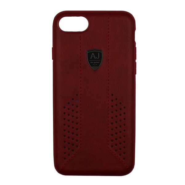 Air Jacket Back Cover Θήκη Δερματίνη Μπορντό (Iphone 6, 7, 8, SE 2020, SE 2022)