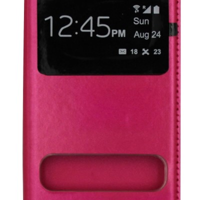 Θήκη Book Με Call Display Και Δυνατότητα Απάντησης Φούξια (Iphone 6 & Iphone 6s)