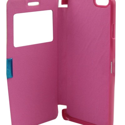 Θήκη Book Με Call Display Φούξια (Iphone 6 & Iphone 6s)