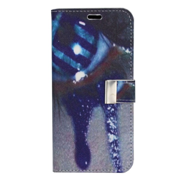 Θήκη Book Wallet Πορτοφόλι Με Σχέδιο Μάτι (Iphone 6 & Iphone 6s)