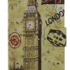 Θήκη Book Wallet Πορτοφόλι Με Σχέδιο London Και Στρασάκια (Iphone 6 & Iphone 6s)