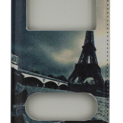 Θήκη Book Δερματίνης Με Call Display, Δυνατότητα Απάντησης Και Σχέδιο Paris (Iphone 6 & Iphone 6s)