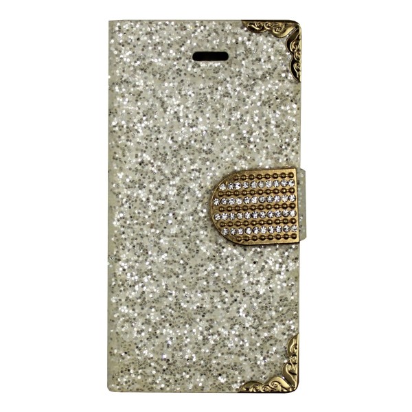 Θήκη Book Wallet Πορτοφόλι Με Γκλίτερ (Iphone 5 & Iphone 5s & Iphone SE 2016)