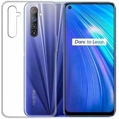 Siipro Back Cover Θήκη Σιλικόνης Διάφανη 1.5 mm (Realme 6 Pro)