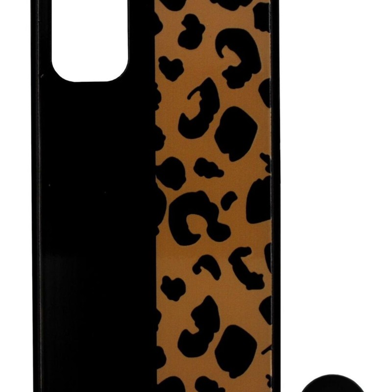 Back Cover Θήκη Με Σχέδιο Animal Print Και Pop Socket (Realme 7 Pro)