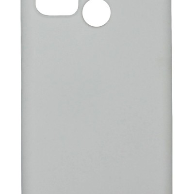Cookover Back Cover Θήκη Σιλικόνης Ματ Άσπρο (Realme 7i & Realme C17)