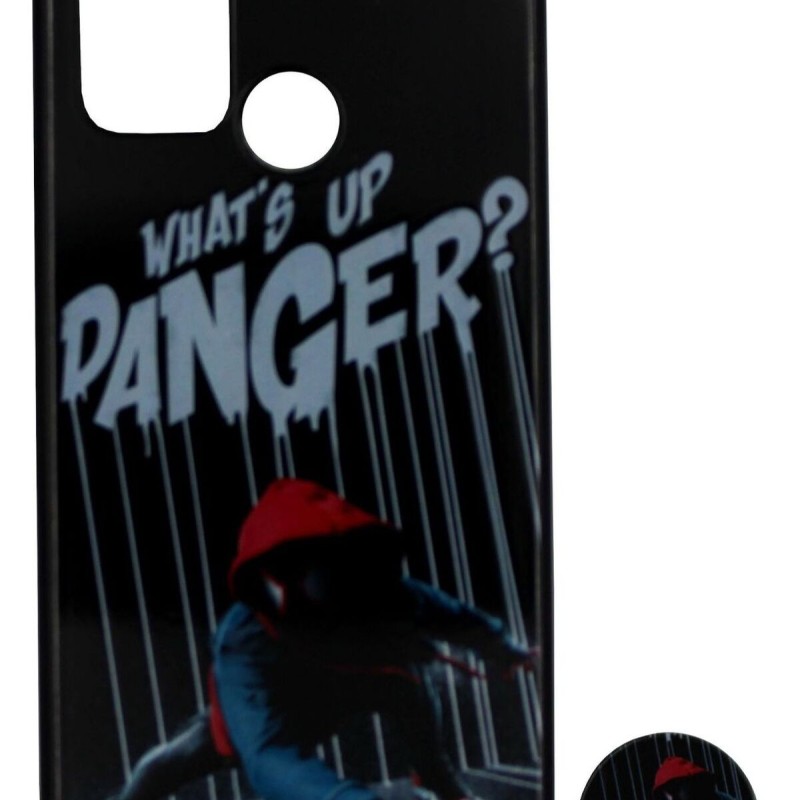 Back Cover Θήκη Με Σχέδιο What's Up Danger Και Σχέδιο Pop Socket (Realme 7i & Realme C17)