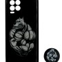 Back Cover Θήκη Με Σχέδιο Pitbull Και Pop Socket (Realme 8 & Realme 8 Pro)
