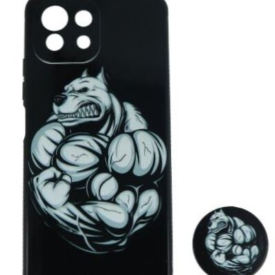 Back Cover Θήκη Με Pop Socket Και Σχέδιο Pitbull (Xiaomi 11 Lite) Back Cover Θήκη Με Pop Socket Και Σχέδιο Pitbull (Xiaomi 11 Lite)